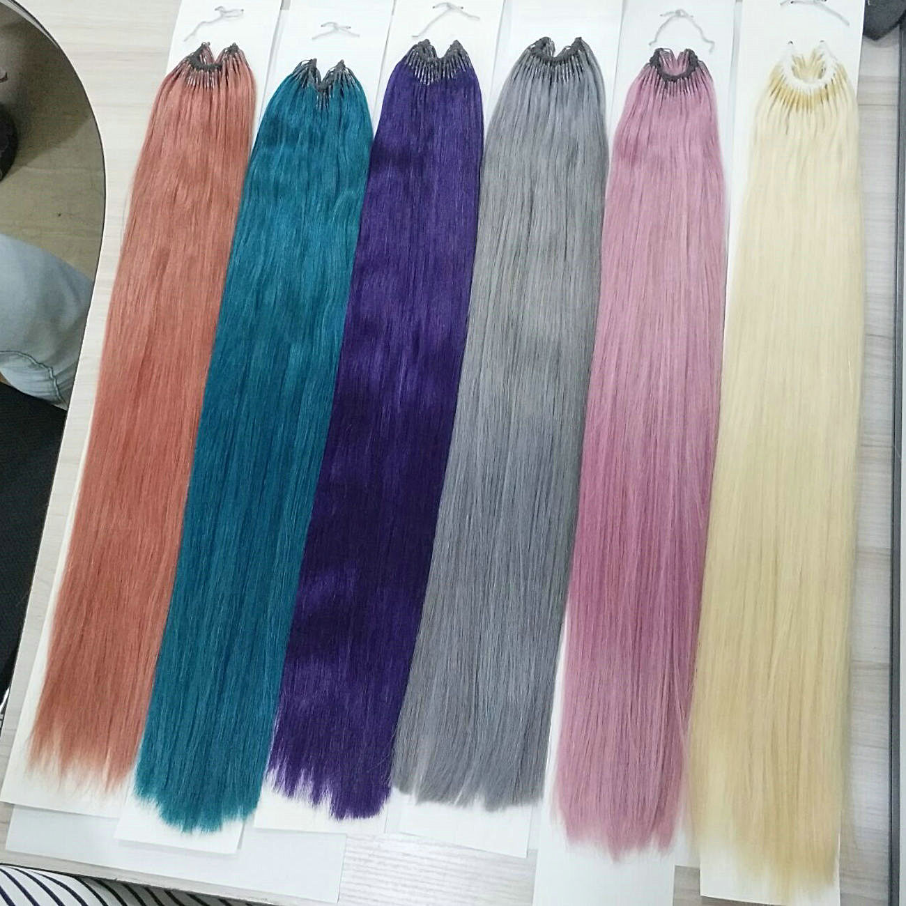 Quality colorful slim braiding hair extension straight australia DL0012